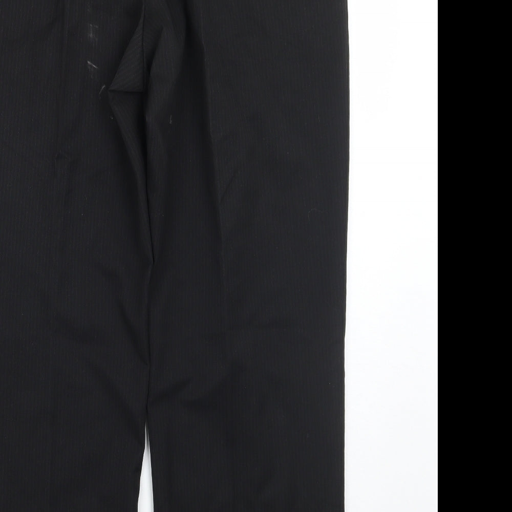Marks and Spencer Mens Black   Trousers  Size 34 L32 in