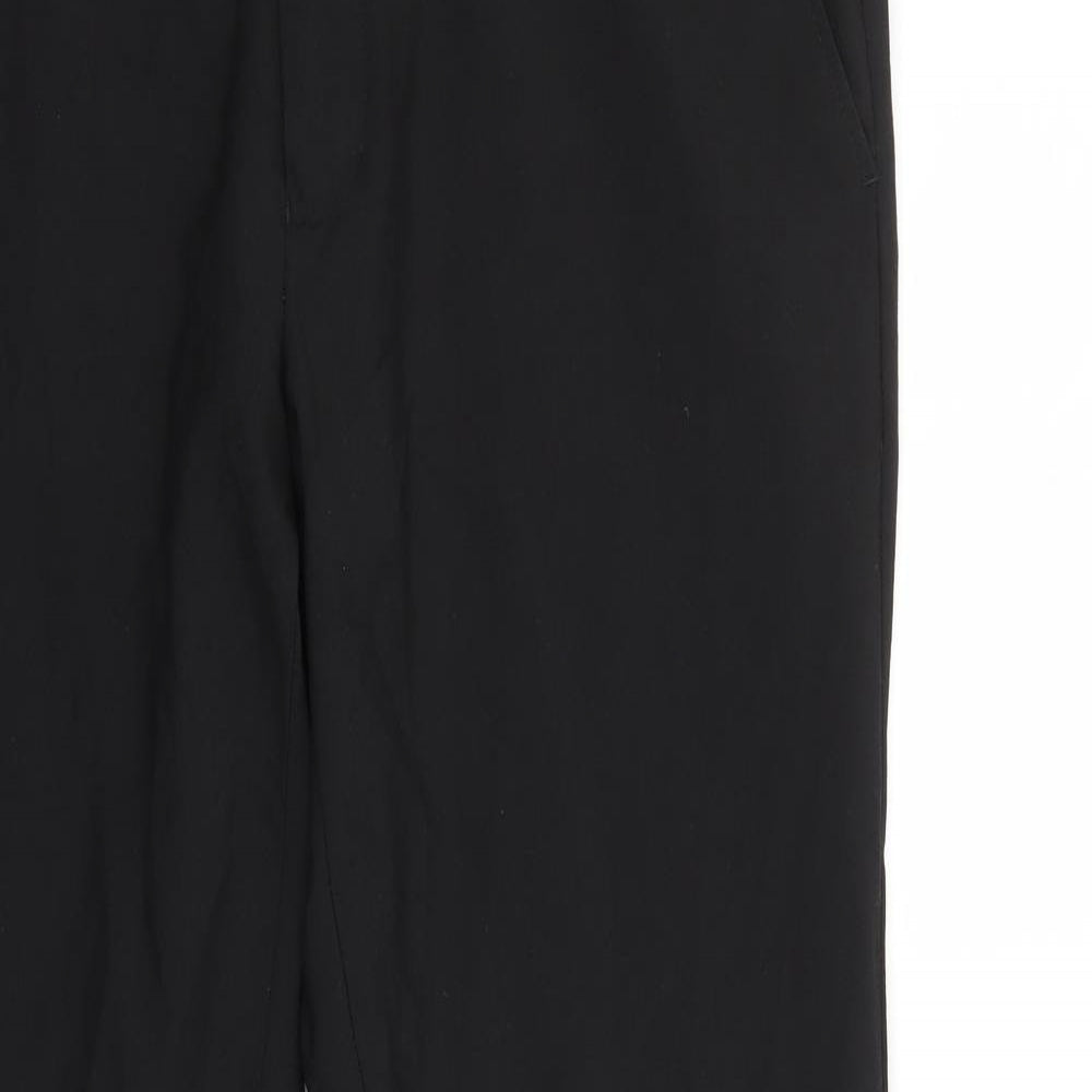 Marks and Spencer Mens Black   Trousers  Size 34 L31 in