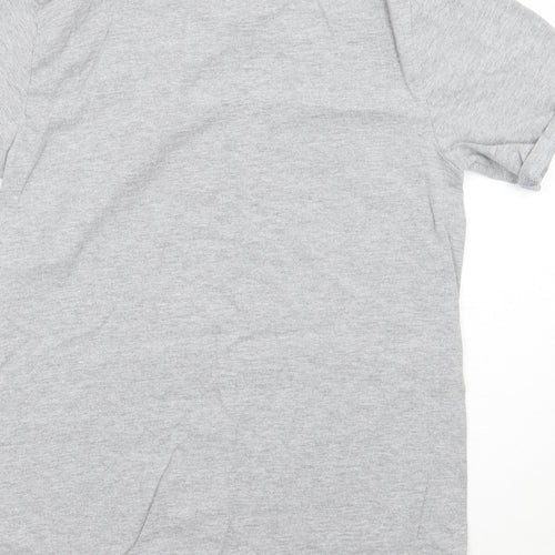 Gildan Womens Grey   Basic T-Shirt Size S