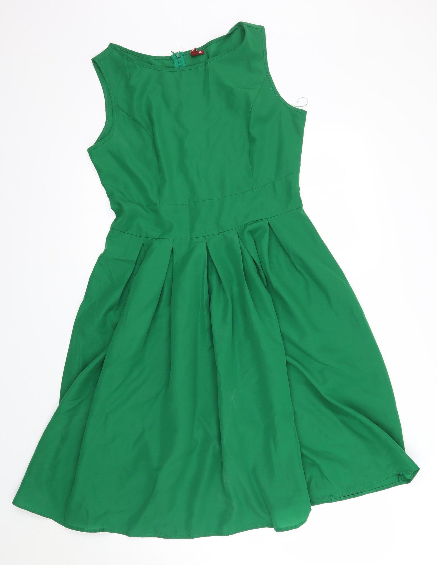 Yizoo Womens Green   A-Line  Size XL