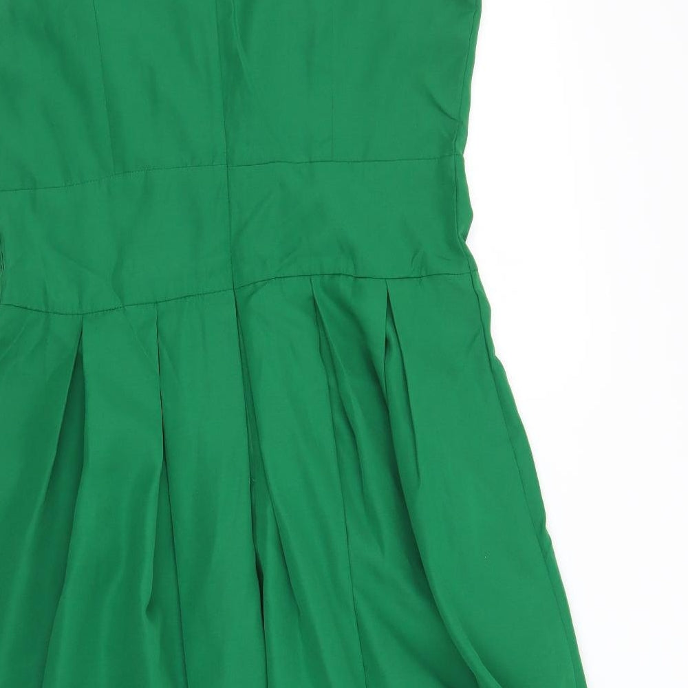 Yizoo Womens Green   A-Line  Size XL