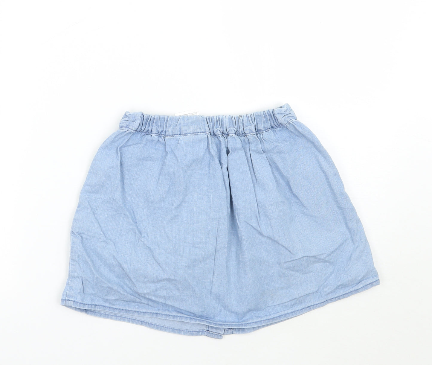 H&M Girls Blue   A-Line Skirt Size 6 Years