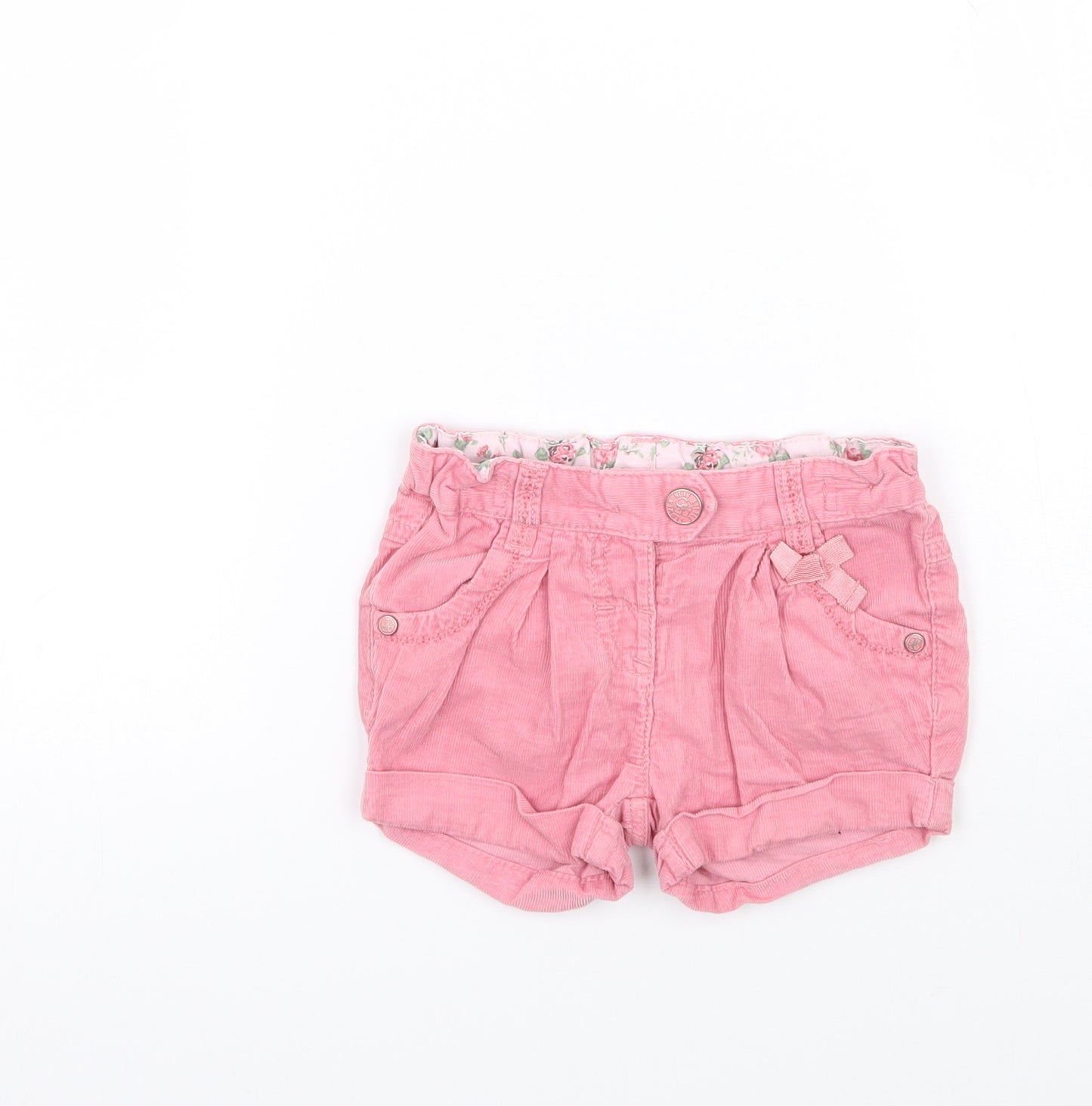 NEXT Girls Pink   Cropped Jeans Size 12-18 Months