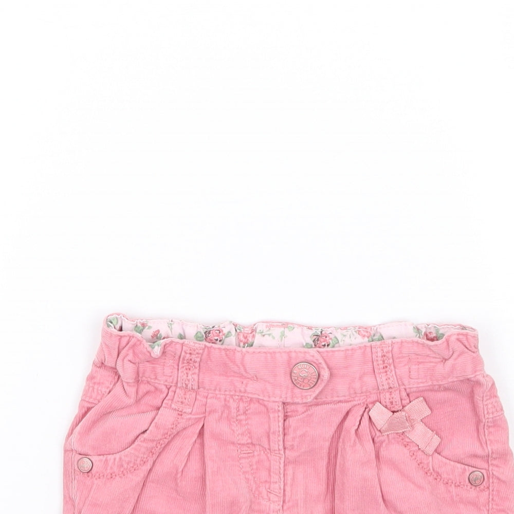 NEXT Girls Pink   Cropped Jeans Size 12-18 Months
