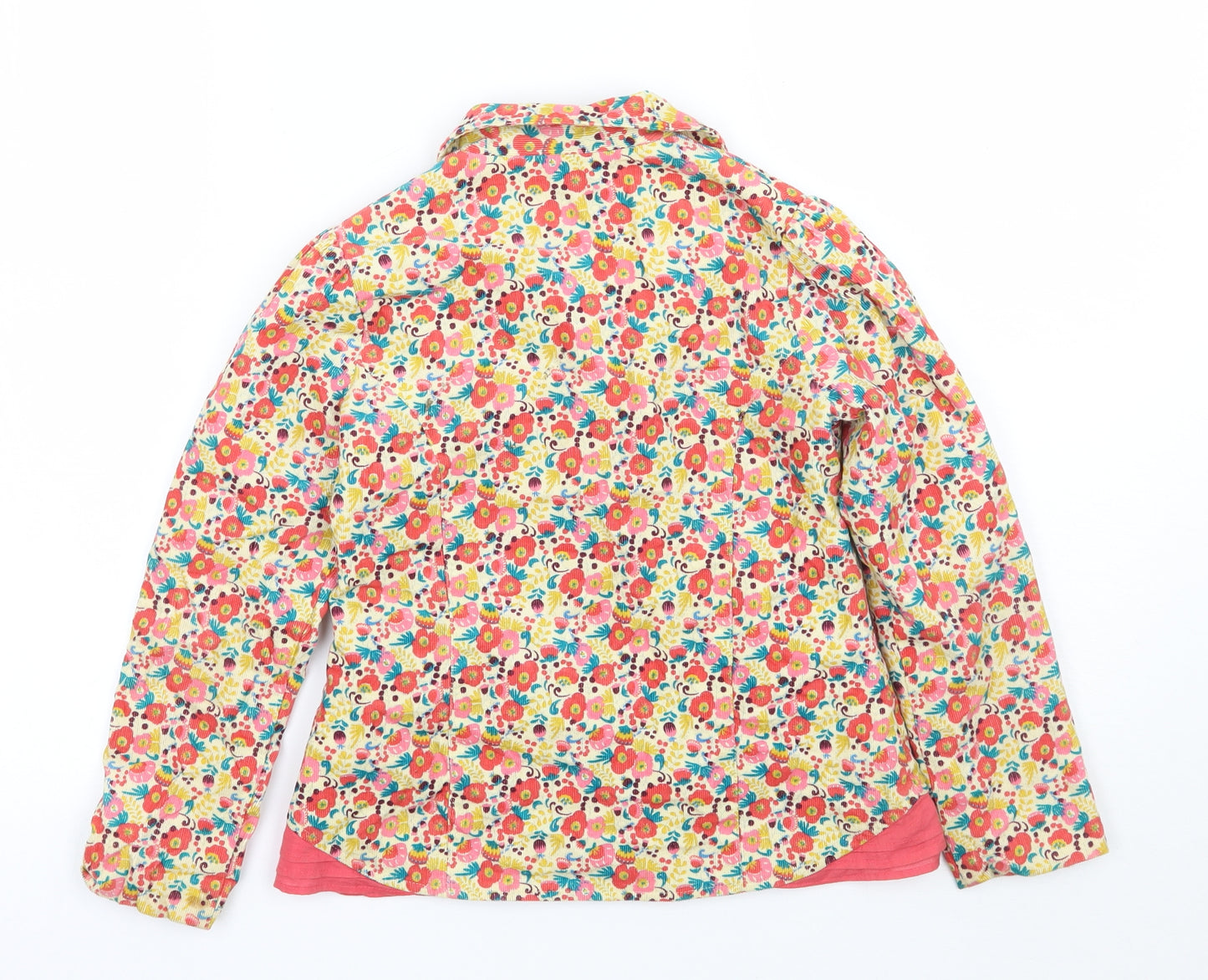Marks and Spencer Girls Pink Floral  Jacket Blazer Size 6-7 Years