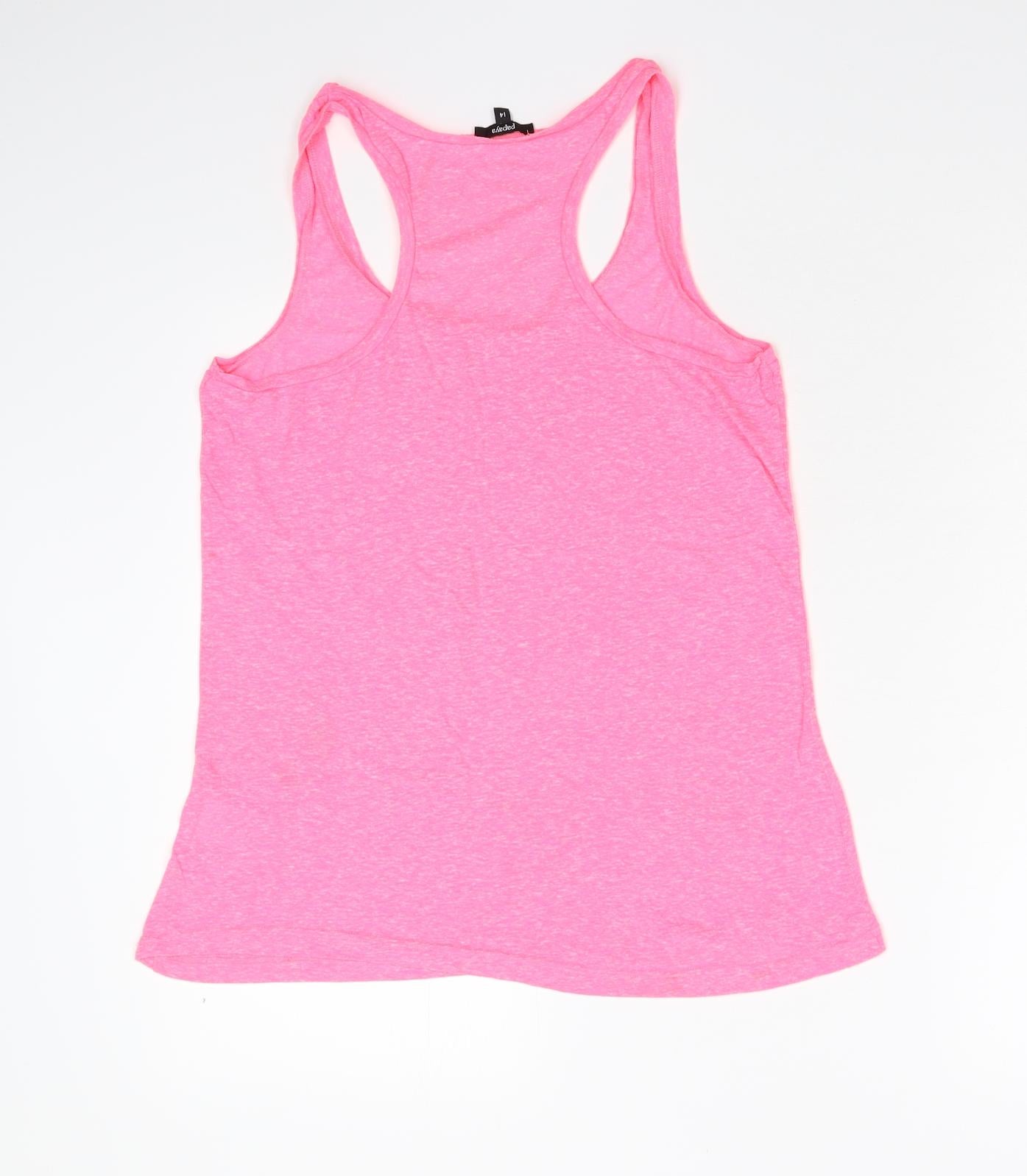 Matalan Womens Pink   Basic Tank Size 14