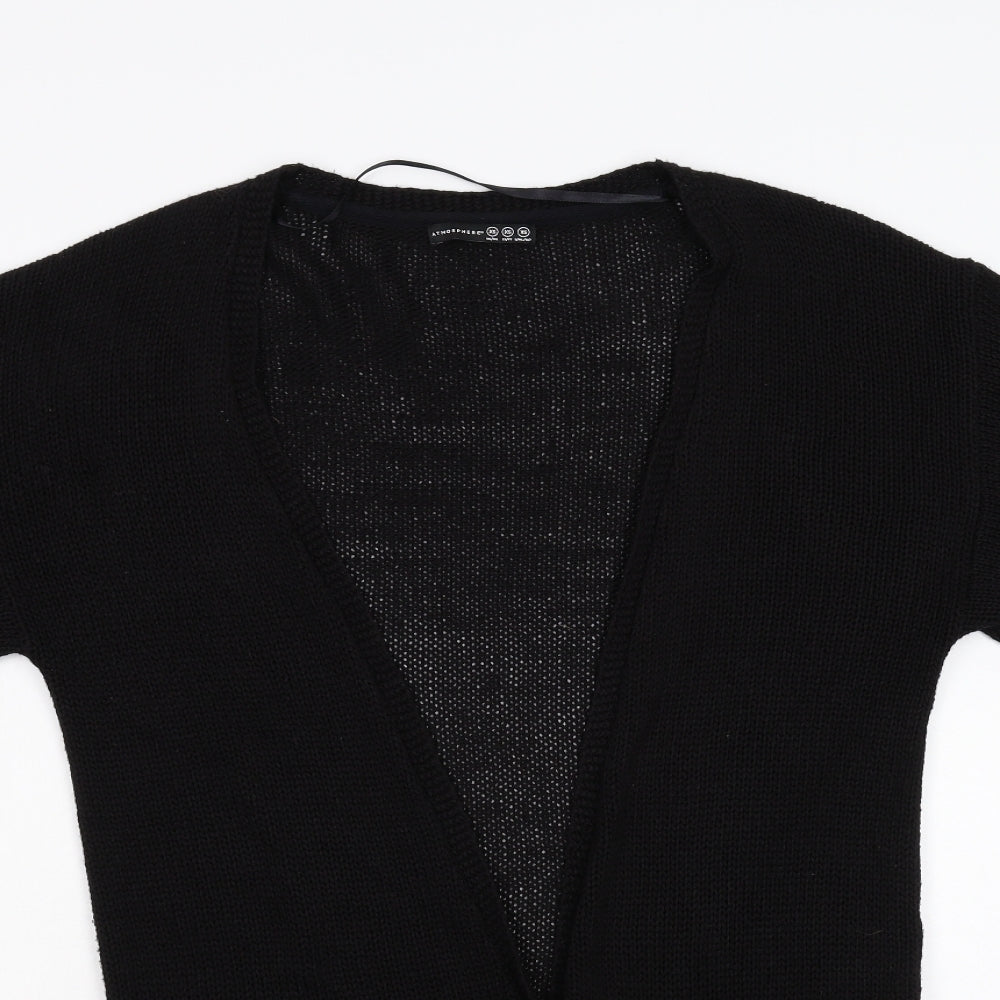 Primark Womens Black  Knit Cardigan Jumper Size XS