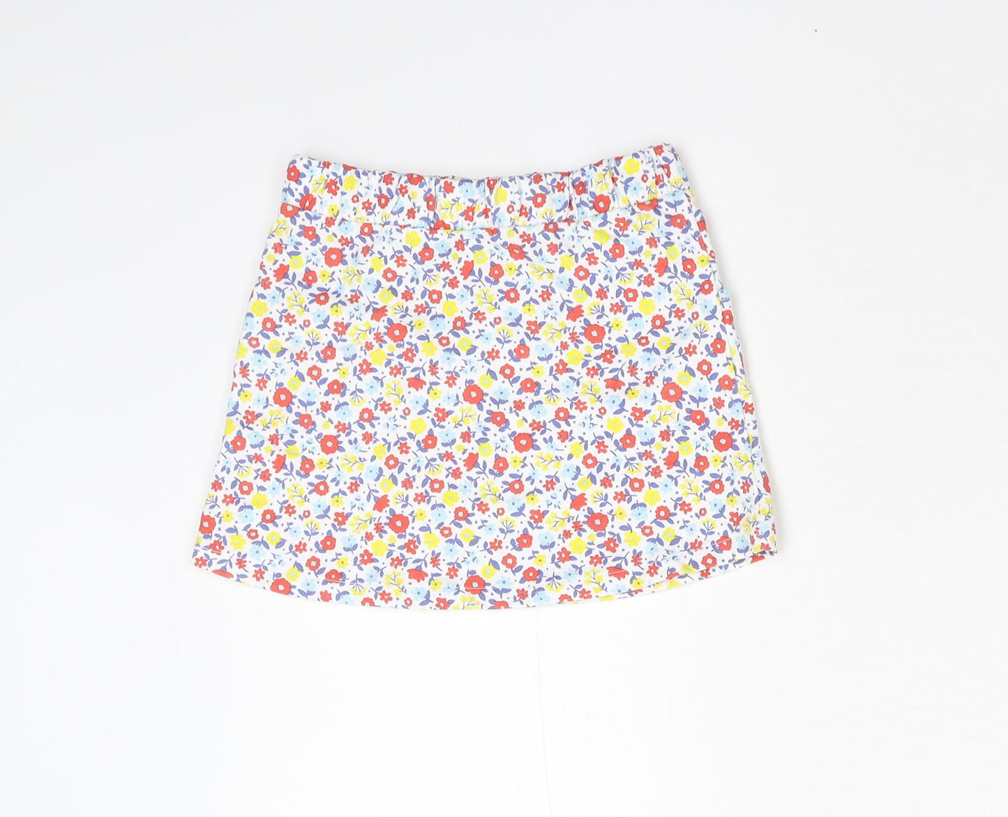 TU Girls Multicoloured Floral  A-Line Skirt Size 3-4 Years