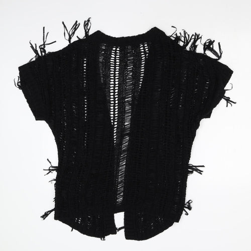 George Womens Black  Knit Cardigan Jumper Size 18