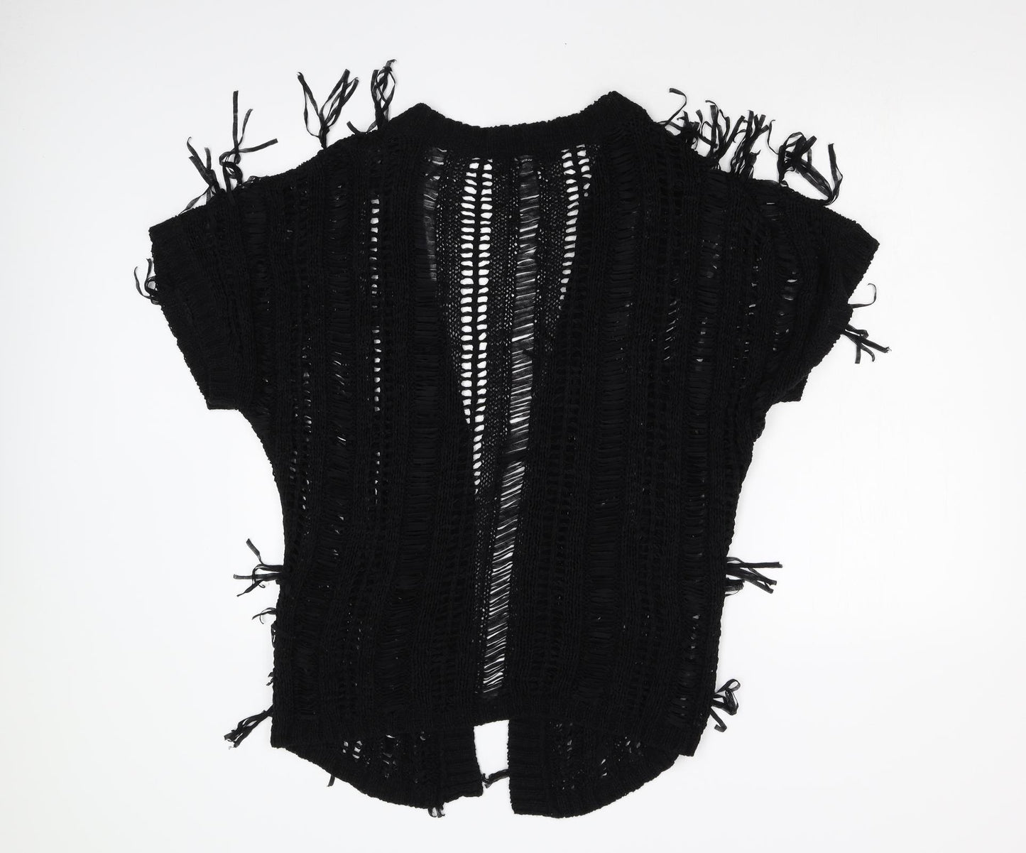 George Womens Black  Knit Cardigan Jumper Size 18