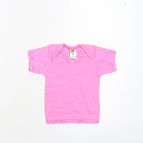 Cute & Cuddly Baby Pink   Basic T-Shirt Size 12-18 Months