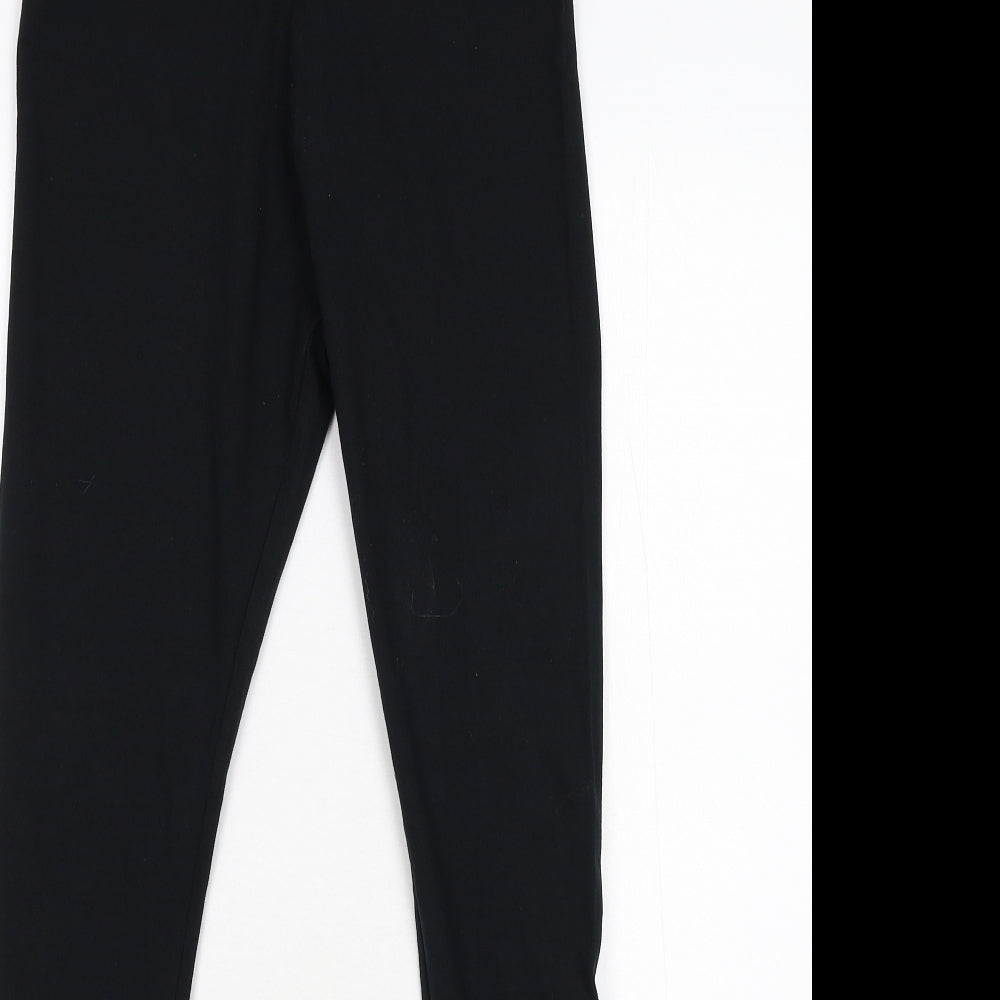 Miso Womens Black   Carrot Leggings Size 12 L28 in