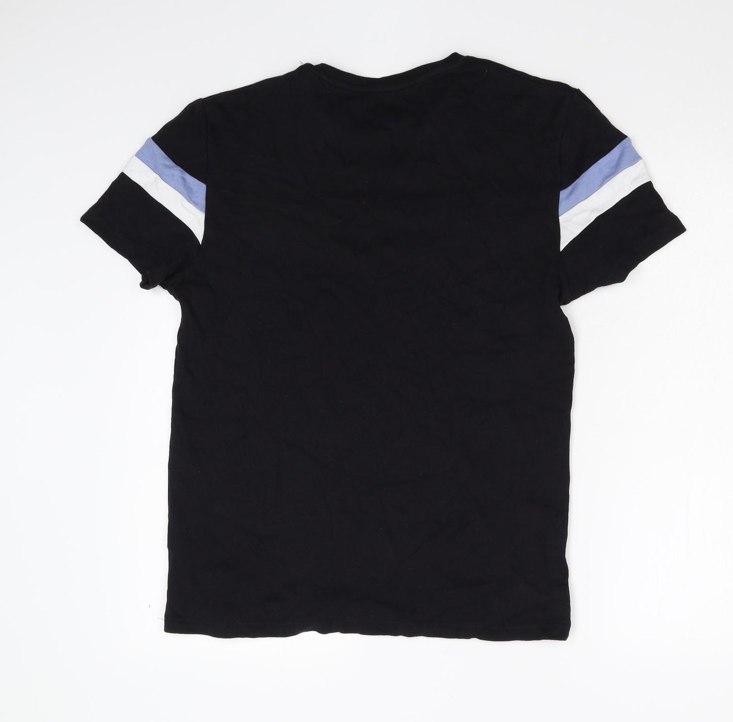 River Island Mens Multicoloured Striped   T-Shirt Size L