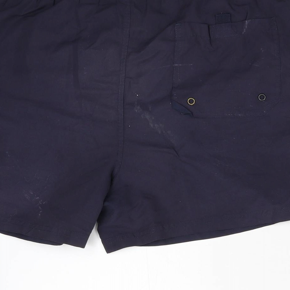 Zoggs Mens Blue   Sweat Shorts Size S - Swim