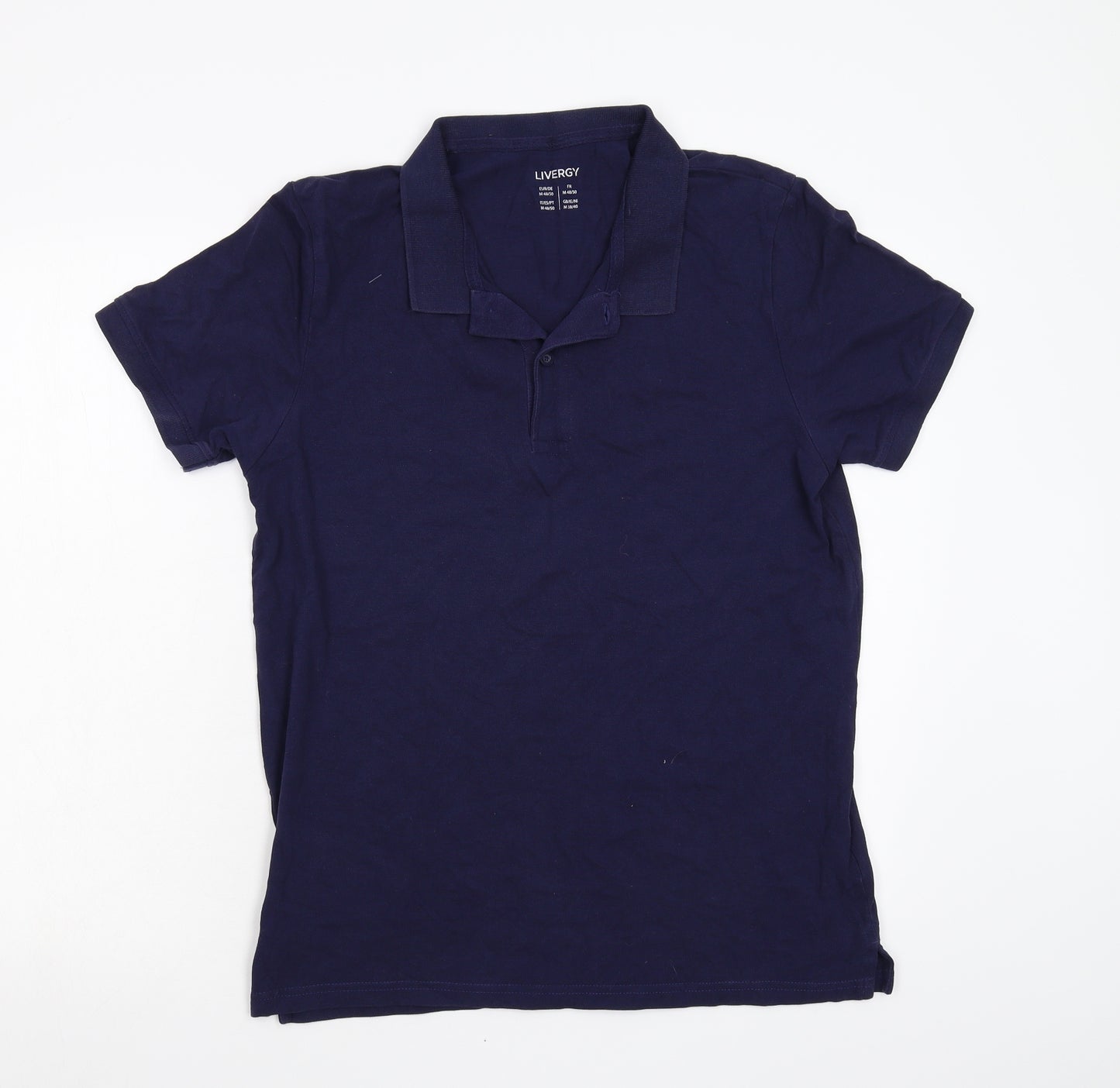 Livergy Mens Blue    Polo Size M