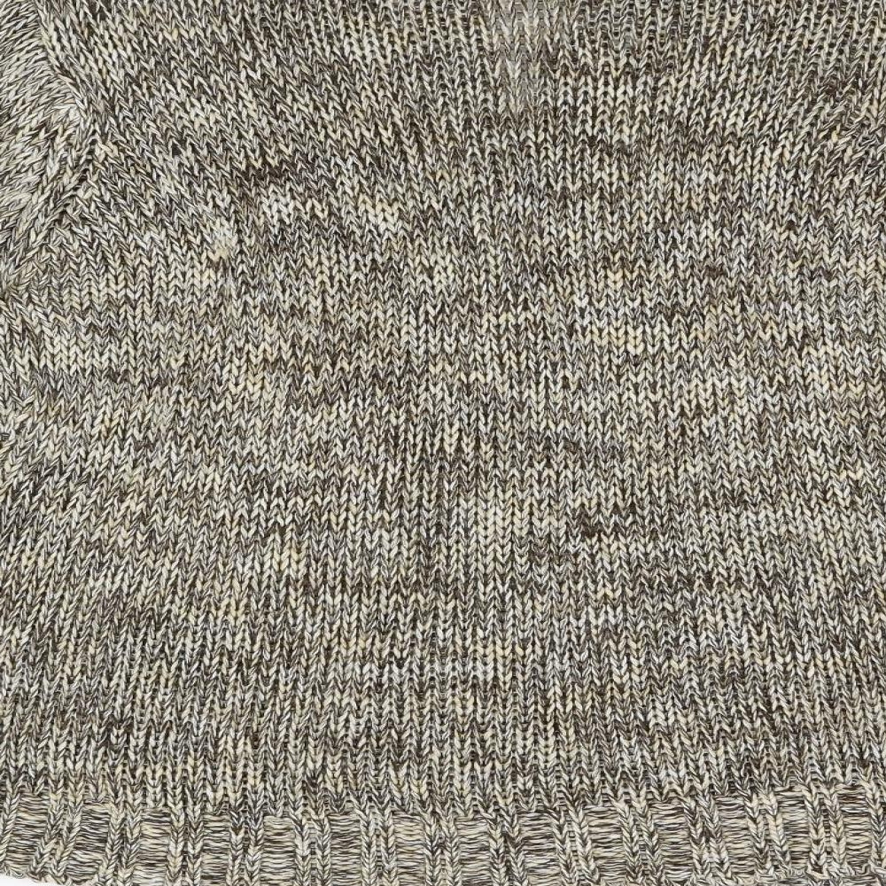 BM Collection Womens Brown  Knit Cardigan Jumper Size M