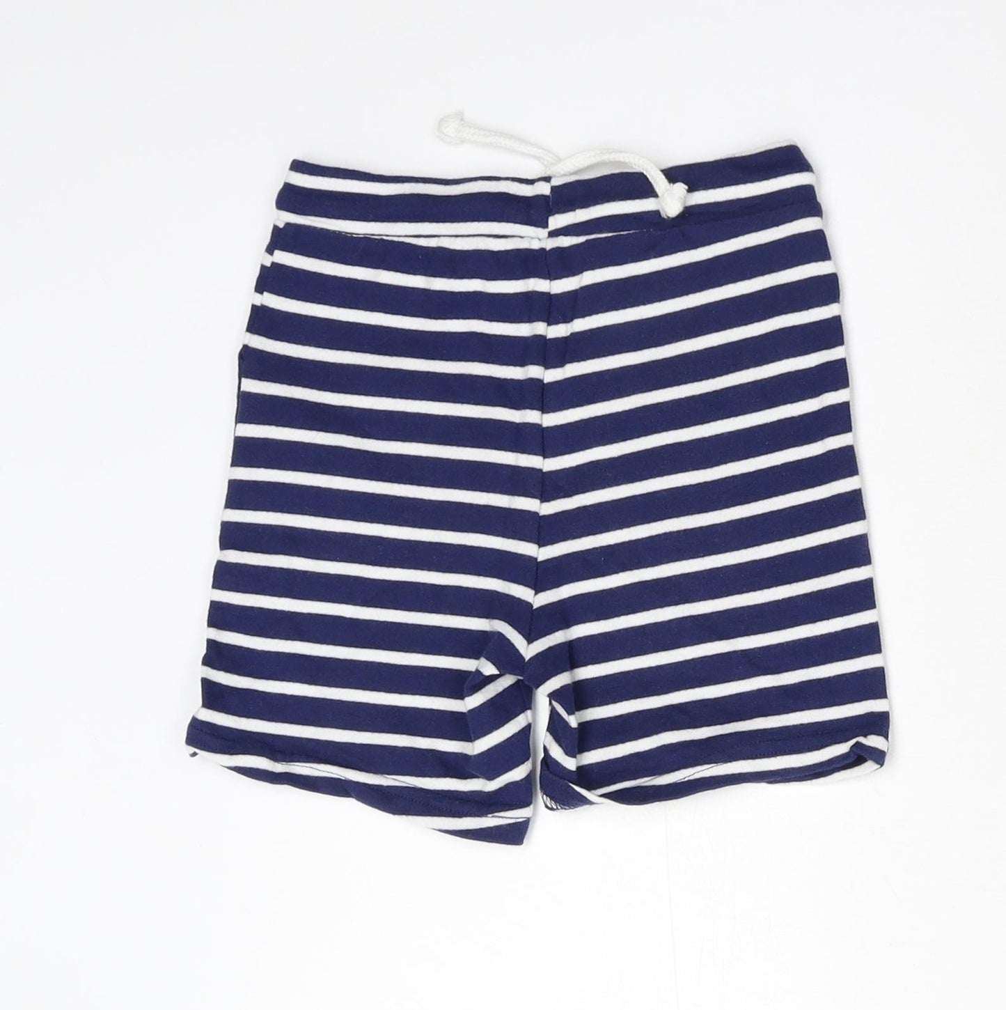 So Cute Girls Blue Striped  Utility Shorts Size 2-3 Years