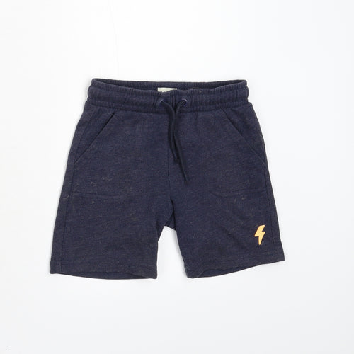 F&F Boys Blue   Sweat Shorts Size 3-4 Years