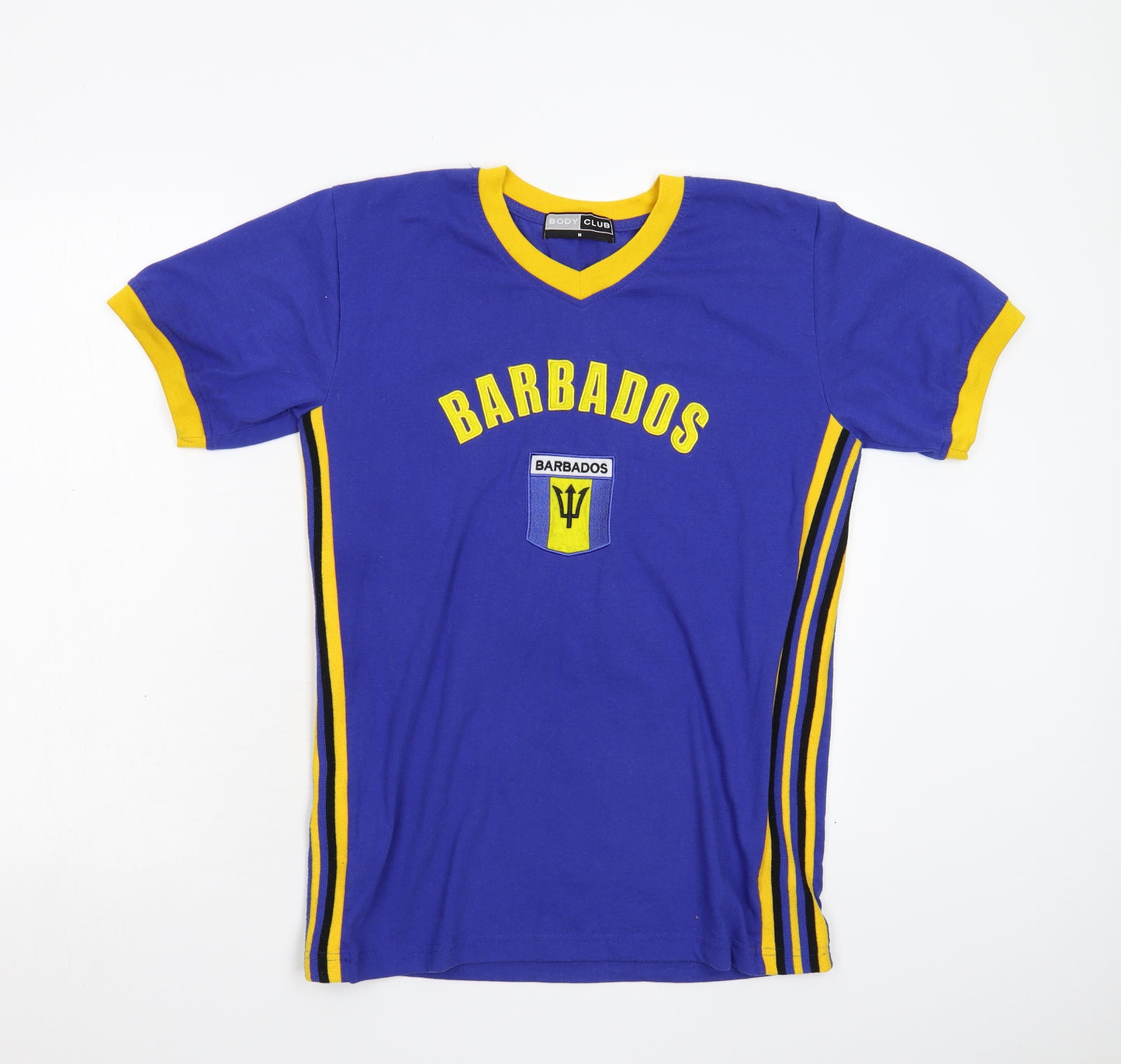 Body club Mens Blue    T-Shirt Size M  - Barbados