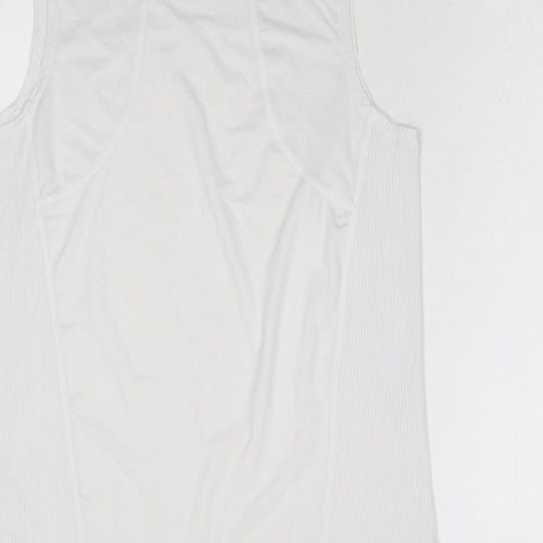 Work Out Womens White   Basic Tank Size M