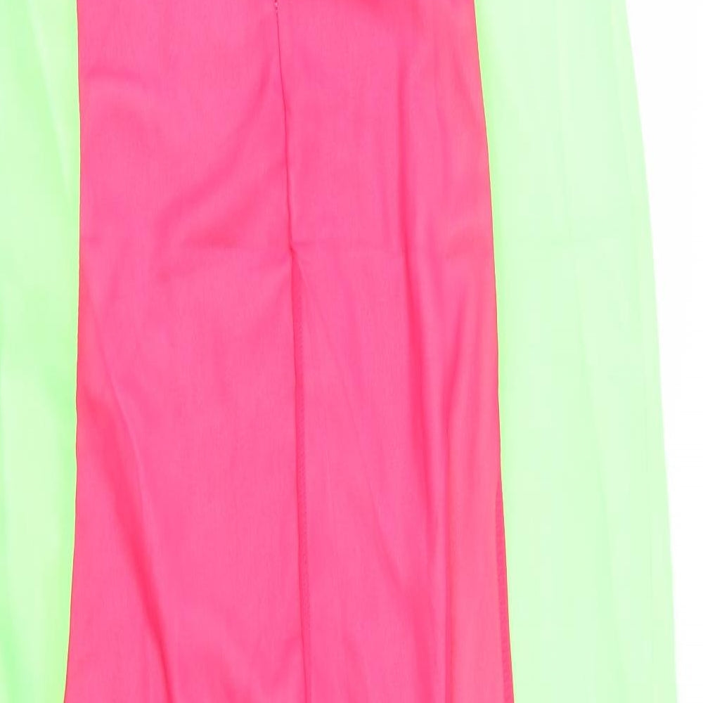 Preworn Womens Multicoloured   Maxi  Size L  - Multi Florescent Dress