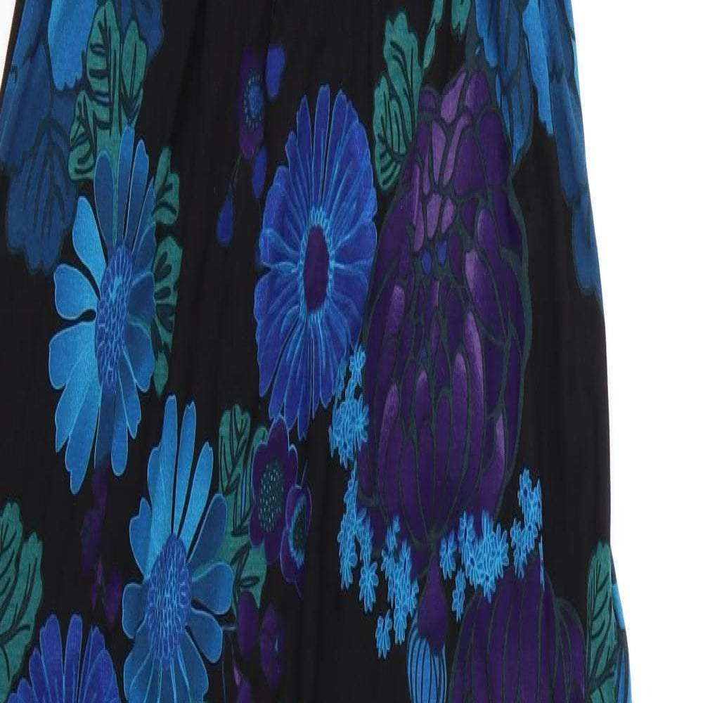 Oasis Womens Multicoloured Floral  Maxi  Size 8  - Oasis Dress - some beading