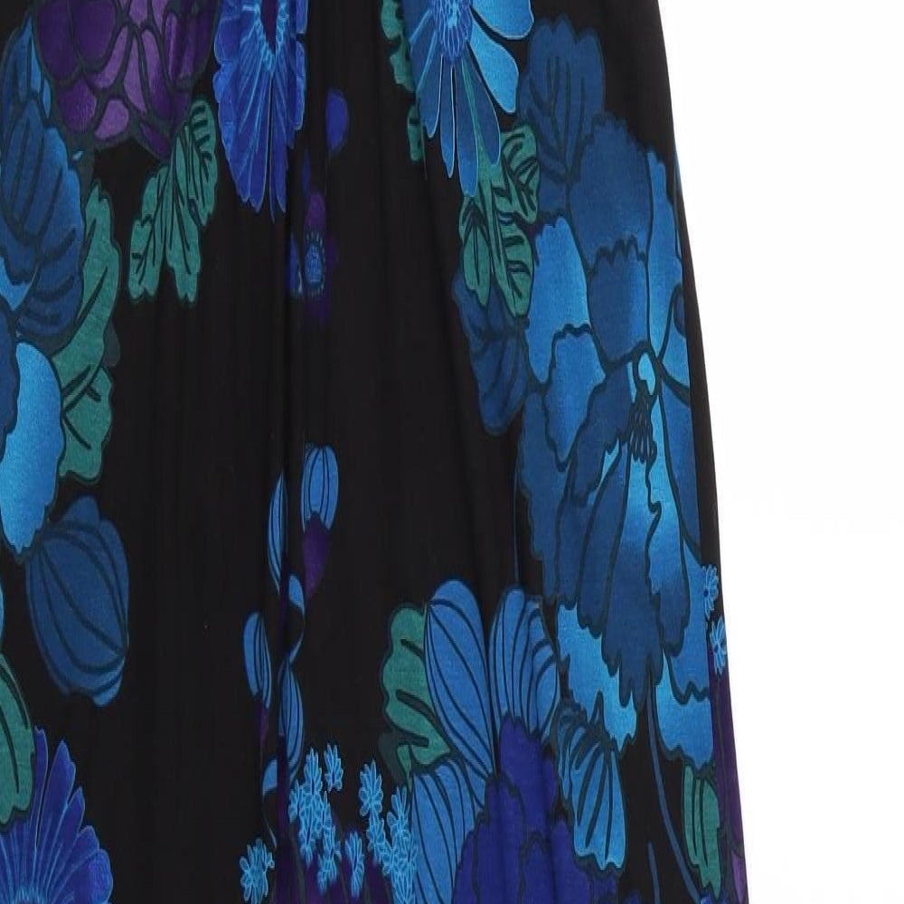 Oasis Womens Multicoloured Floral  Maxi  Size 8  - Oasis Dress - some beading