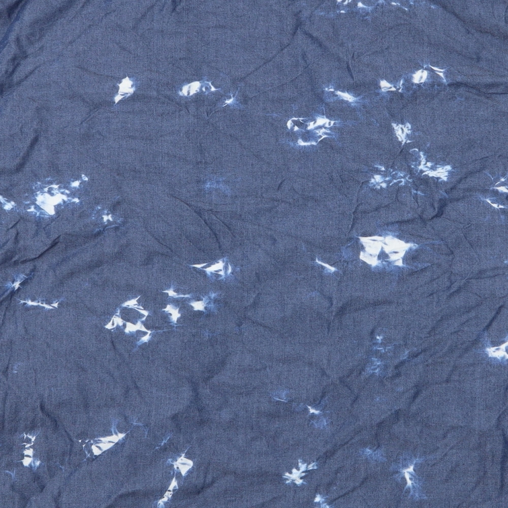 Divided Womens Blue   Kimono Jacket Size 6  - Tye Dye - Divided Lightweight Jacket