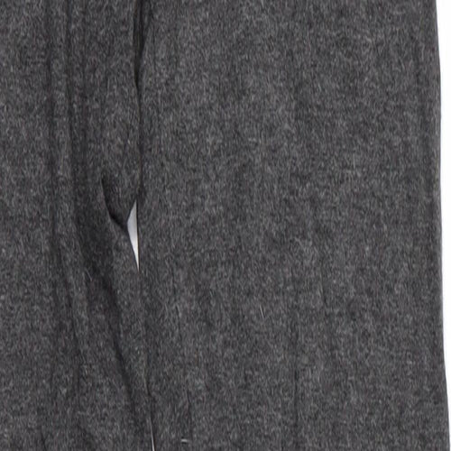 Topshop Womens Grey   Cropped Leggings Size 6 L25 in - Topshop