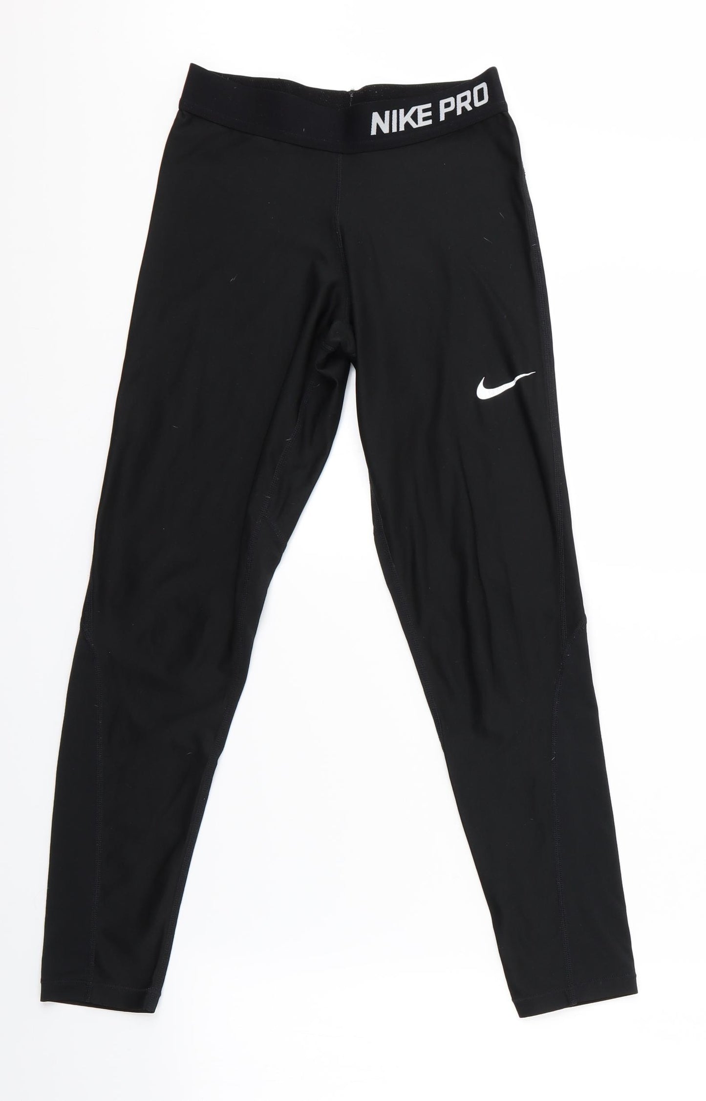 Nike Pro Girls Black   Jegging Trousers Size L - Nike Pro Girls Jeggings