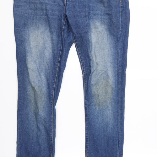 Denim Co Womens Blue   Skinny Jeans Size 10 L31 in - Denim Co