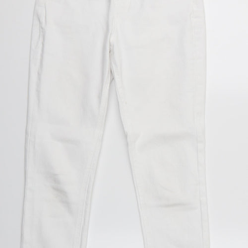 Pretty Little Thing Womens White   Skinny Jeans Size 8 L27 in - Pretty Little Thing