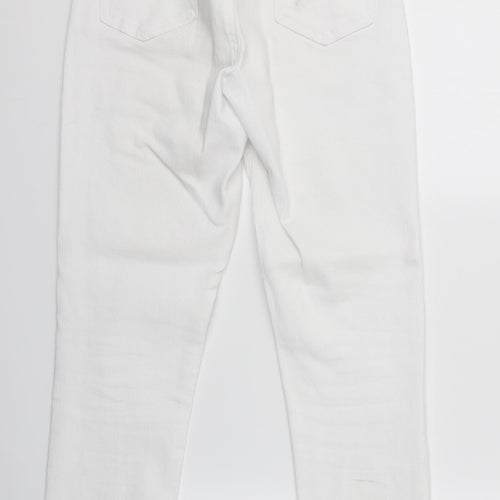 Pretty Little Thing Womens White   Skinny Jeans Size 8 L27 in - Pretty Little Thing