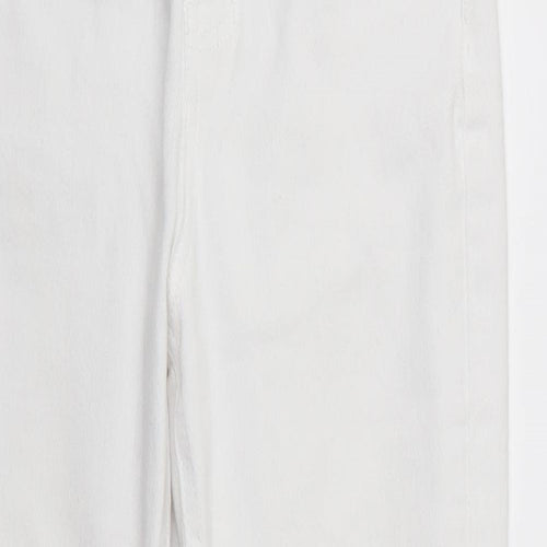 Pretty Little Thing Womens White   Skinny Jeans Size 8 L27 in - Pretty Little Thing