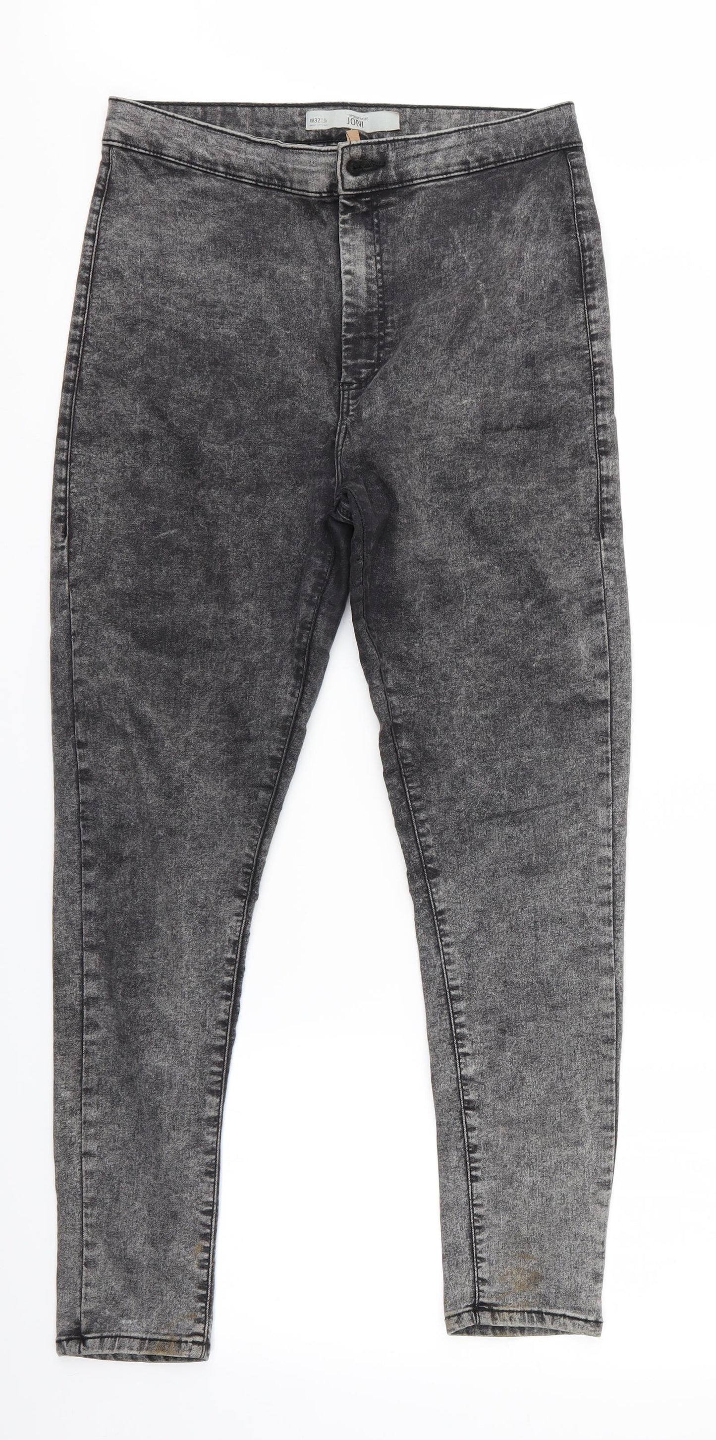 Topshop Moto Mens Black   Skinny Jeans Size 32 in L27 in - Topshop Moto Joni