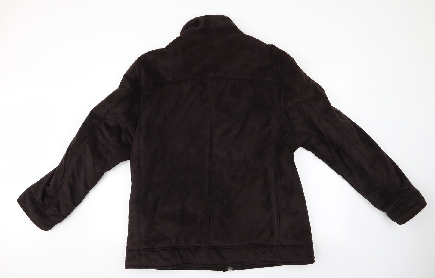 Florence and Fred Mens Brown   Jacket Coat Size XL  - Florence and Fred - Suede Effect