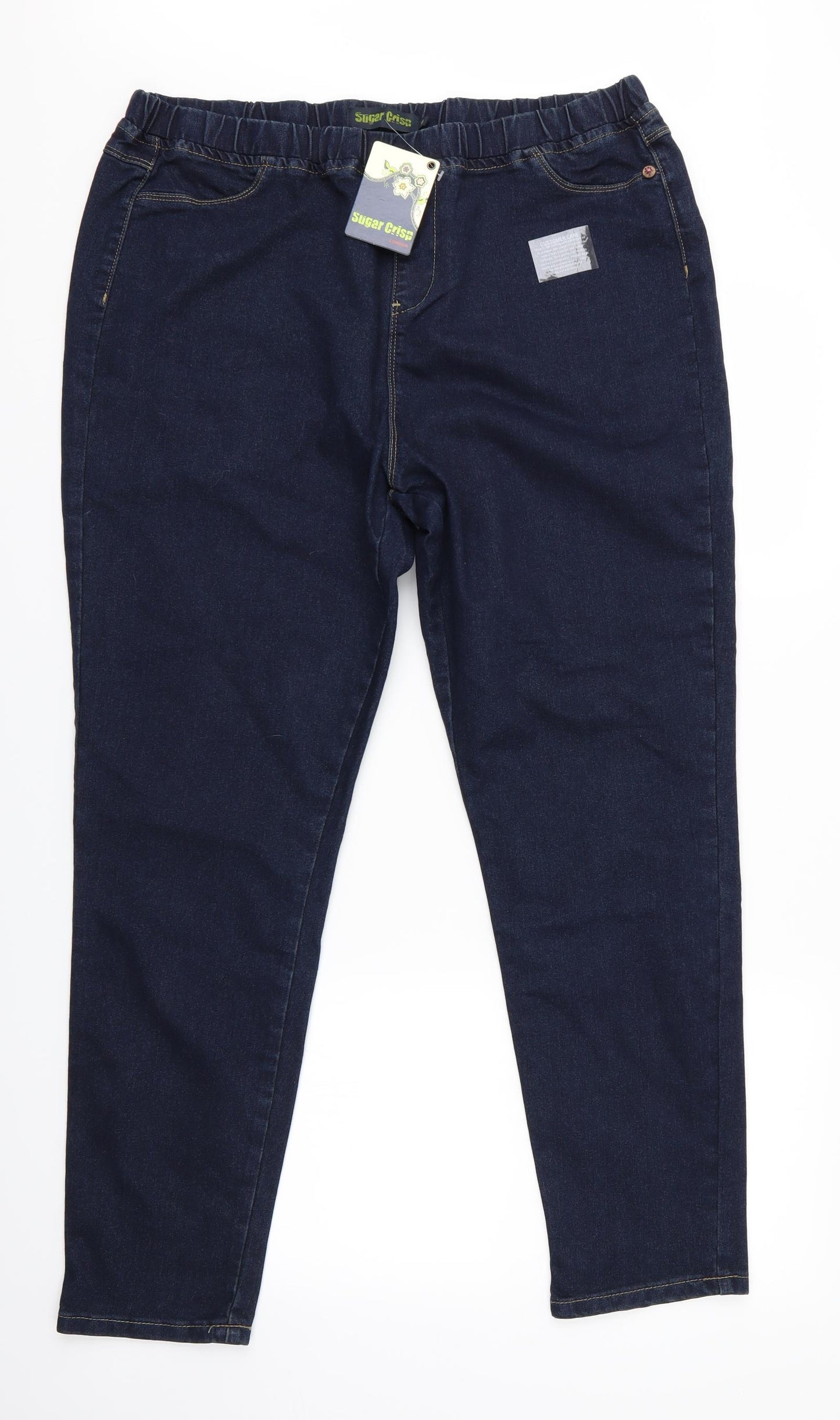 Sugar Spice Womens Blue   Straight Jeans Size 18 L28 in - Sugar Spice Jeans