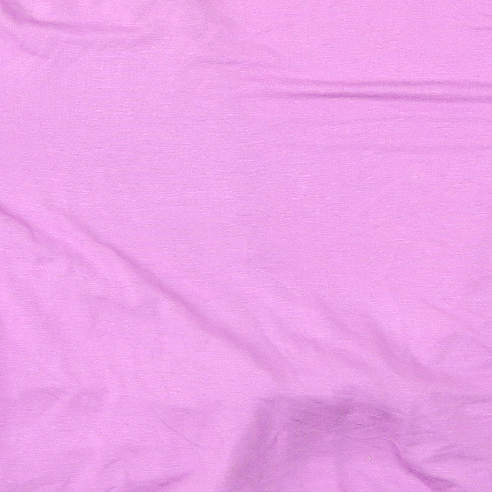 BHS Womens Purple   Shrug Jumper Size 14  - Tie Wrap Shrug