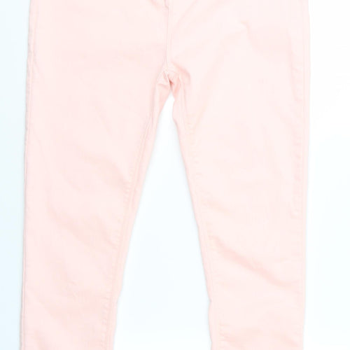 Dorothy Perkins Womens Pink   Skinny Jeans Size 14 L27 in - Dorothy Perkins