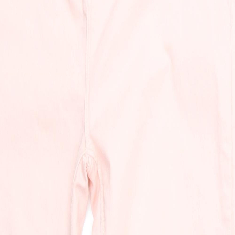 Dorothy Perkins Womens Pink   Skinny Jeans Size 14 L27 in - Dorothy Perkins