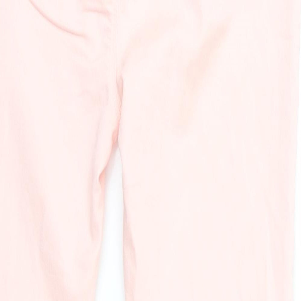 Dorothy Perkins Womens Pink   Skinny Jeans Size 14 L27 in - Dorothy Perkins