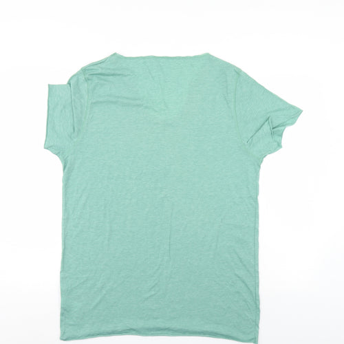 Top man Mens Green    T-Shirt Size XL