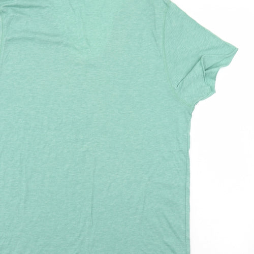 Top man Mens Green    T-Shirt Size XL
