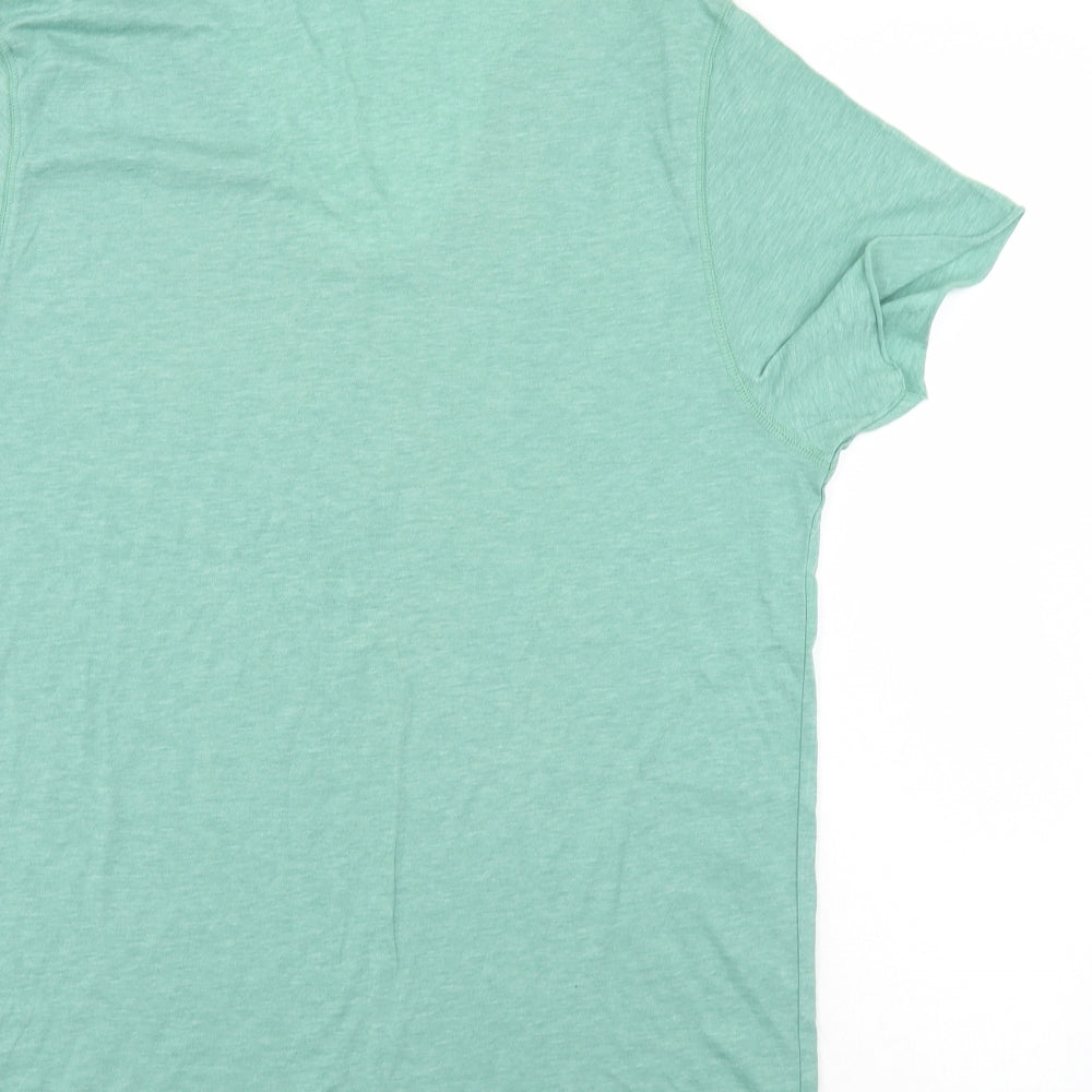 Top man Mens Green    T-Shirt Size XL