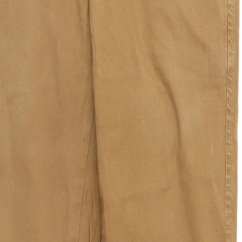 Original Womens Brown  Denim Straight Jeans Size 10 L29 in