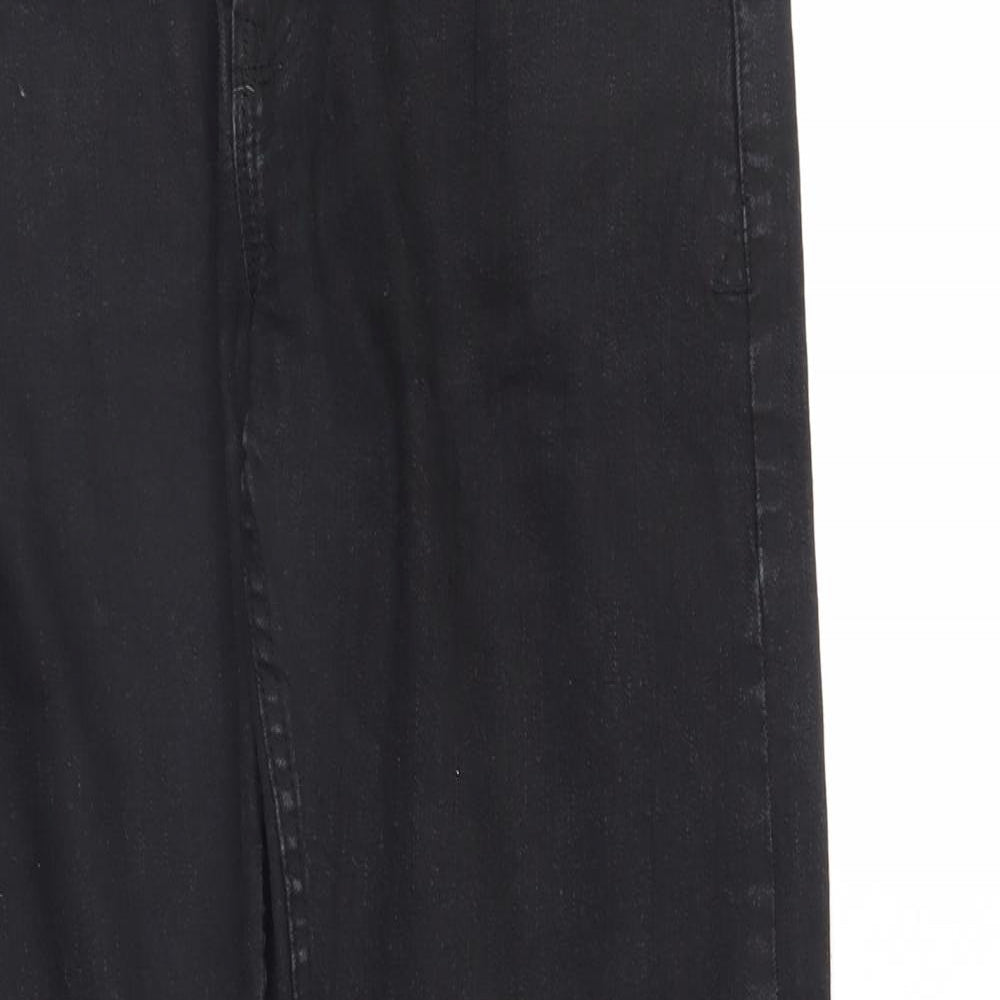 Jacamo Mens Black  Denim Straight Jeans Size 32 L29 in