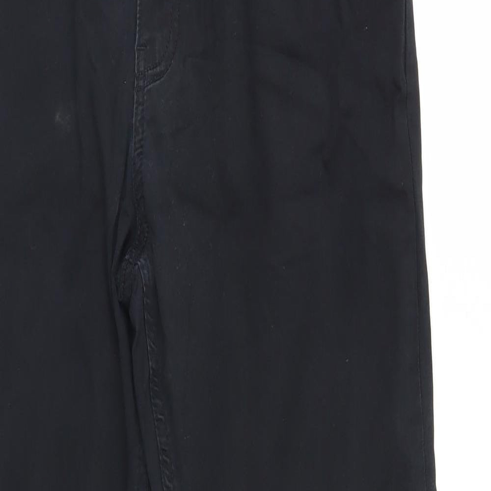 H&M Mens Black  Denim Straight Jeans Size 30 L30 in