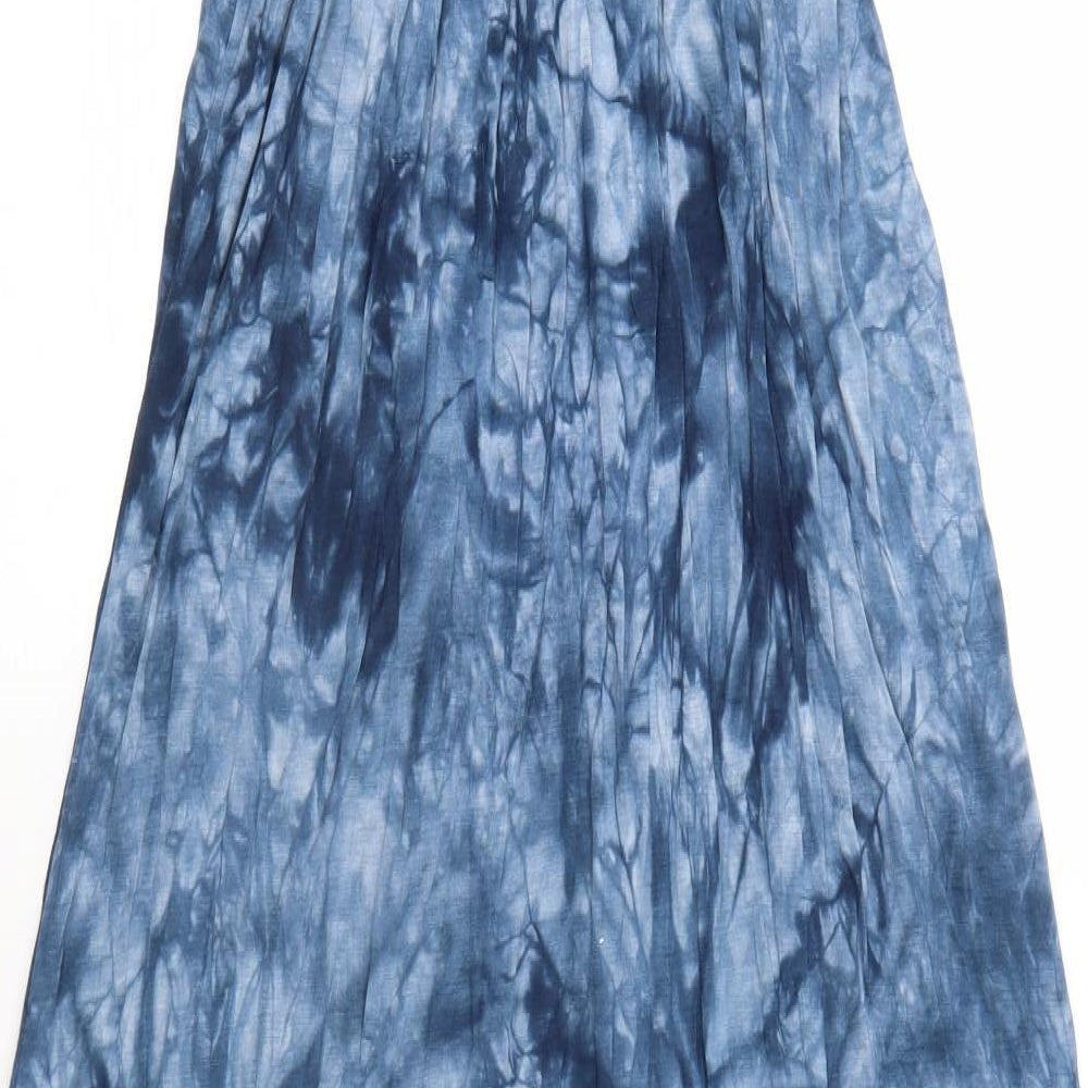 Apricot Womens Blue Tie Dye  Maxi  Size L