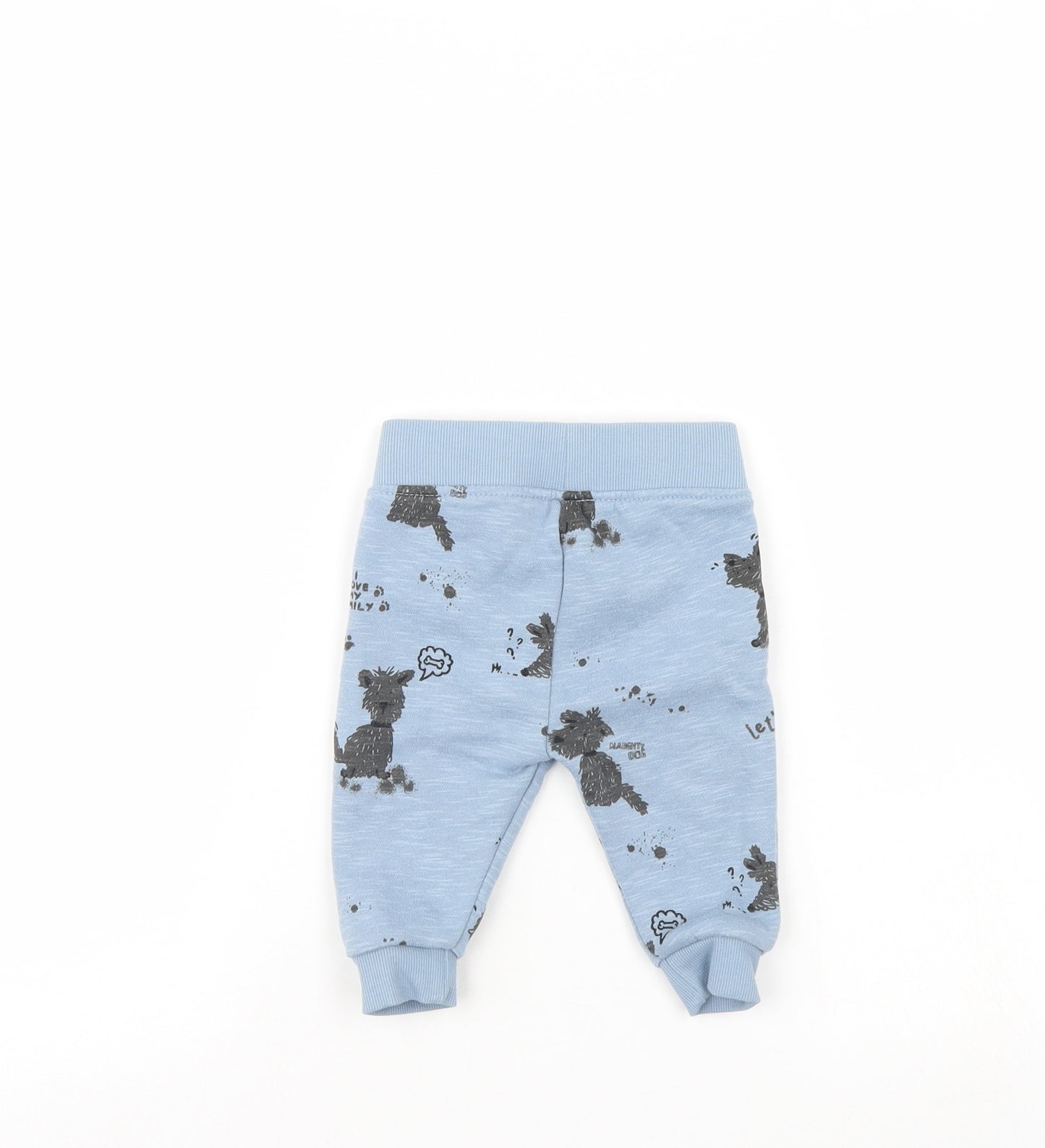 Primark Baby Blue   Jogger Leggings Size 3-6 Months