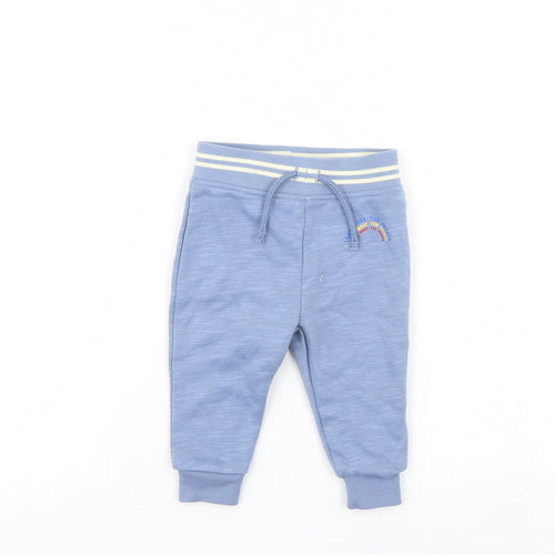 Primark Boys Blue   Sweatpants Trousers Size 6-9 Months